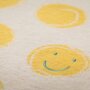 DF Babydecke - Happy Faces gelb 70x90cm