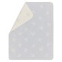 DF Babydecke - Schleifchen hellblau 70x90cm