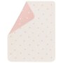 DF Babydecke - Herzen allover altrosa 70x90cm