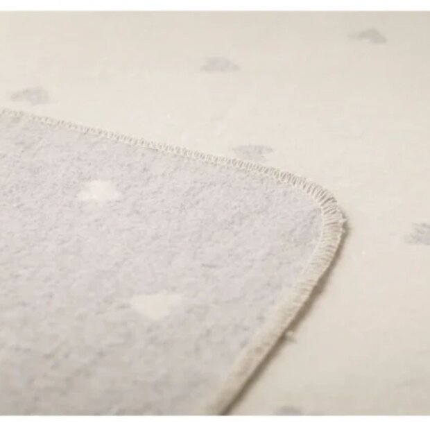 DF Babydecke - Herzen allover filz 70x90cm