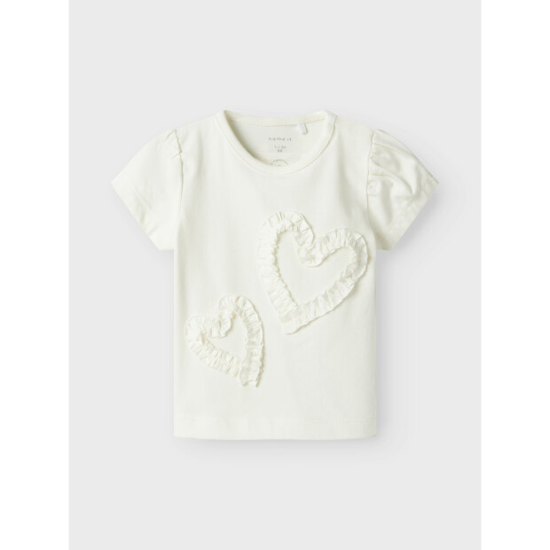name it Kurzarm Top cloud dancer
