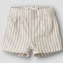 name it Bio Baumwolle Shorts - Chateau Gray Cloud Dancer