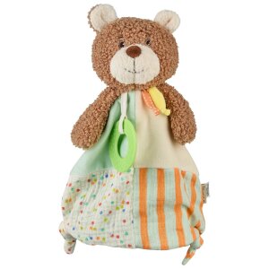 Sterntaler Schmusetuch Bär Bob 29cm - bunt
