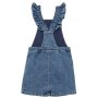 S.Oliver Jeans-Latzrock Blumen - blau