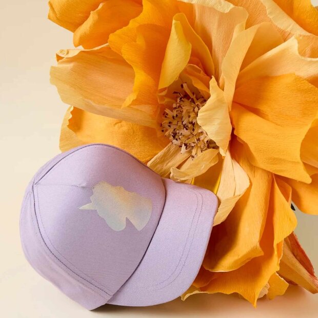 name it Baumwoll Cap - Einhorn Lavender Fog