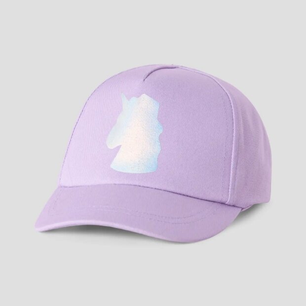 name it Baumwoll Cap - Einhorn Lavender Fog