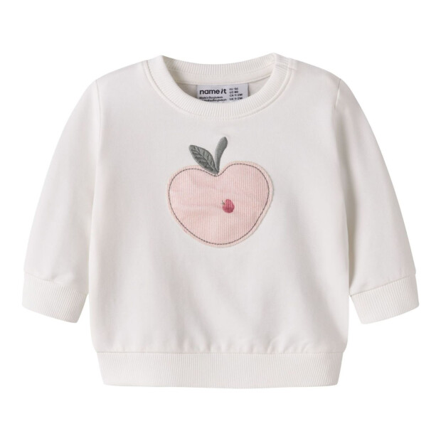 name it Langarm Sweatshirt cloud dancer