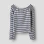 name it Langarm slim-fit Top navy blazer