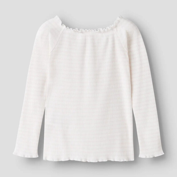 name it Langarm slim-fit Top Cradle Pink