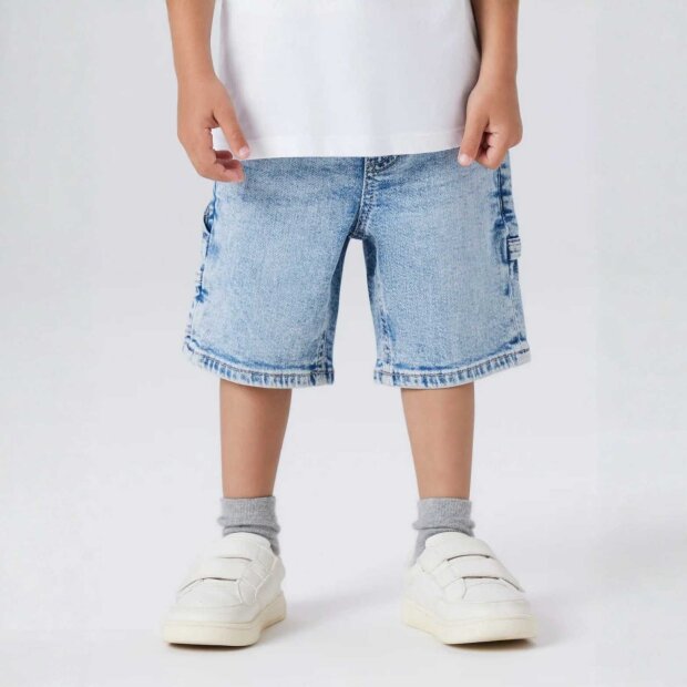 name it lockere Jeans Bermuda light blue denim
