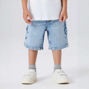 name it lockere Jeans Bermuda light blue denim