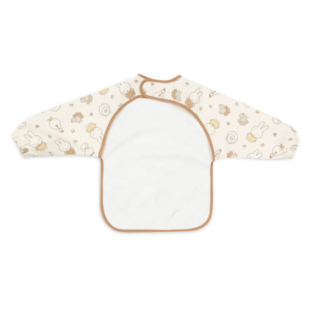 Jollein Lätzchen wasserdicht mit Ärmeln - Miffy Family Farm