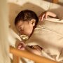 Jollein Baby Schlafsack Newborn Jersey 60cm - Soft Twine Sand (0-3M) 2.5TOG