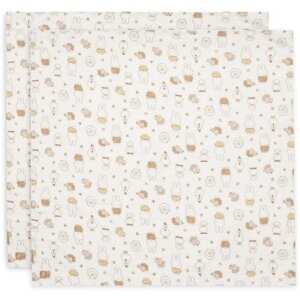 Jollein Spucktuch Hydrophill 115x115cm - Miffy Family...