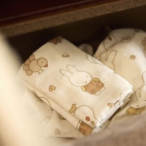 Jollein Spucktuch Hydrophill 115x115cm - Miffy Family...