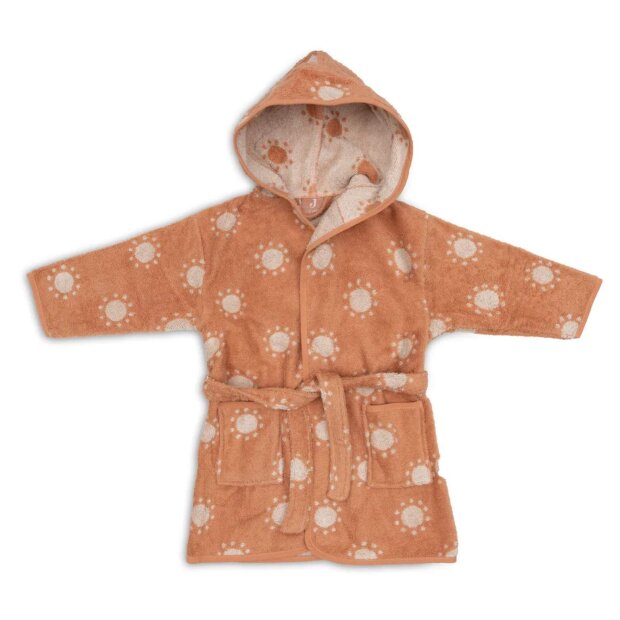 Jollein Bademantel 1-2 Jahre Jacquard Sun Light Terra