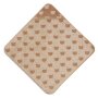 Jollein Kapuzenhandtuch Frottee 75x75cm - Teddy Biscuit