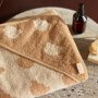 Jollein Kapuzenhandtuch Frottee 75x75cm - Teddy Biscuit