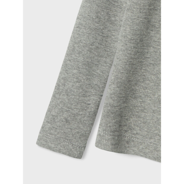 name it Langarm Top Grey Melange