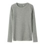 name it Langarm Top Grey Melange