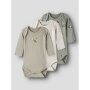 name it Body 3er-Pack Langarm Fuchs Shadow
