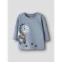 name it Langarm Top box Ashley Blue