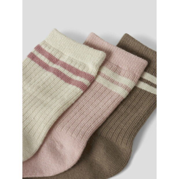 name it 3er-Pack Socken Antique White