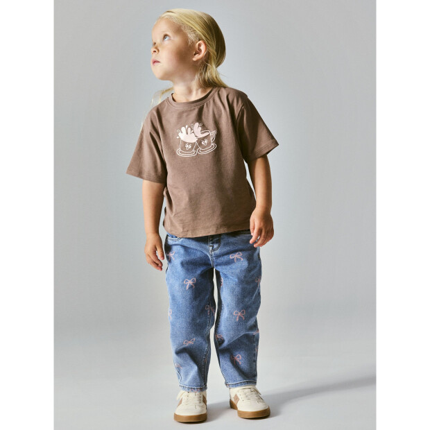 name it Mom Jeans medium blue denim