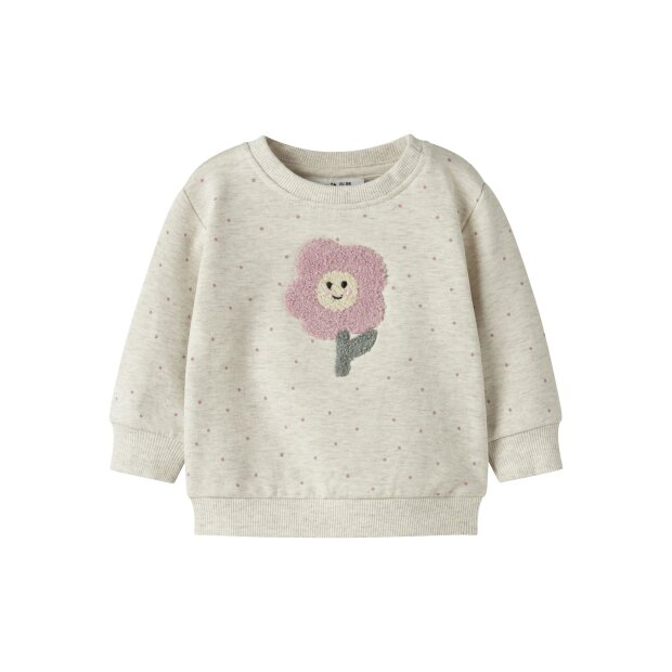 name it Langarm Sweatshirt peyote melange