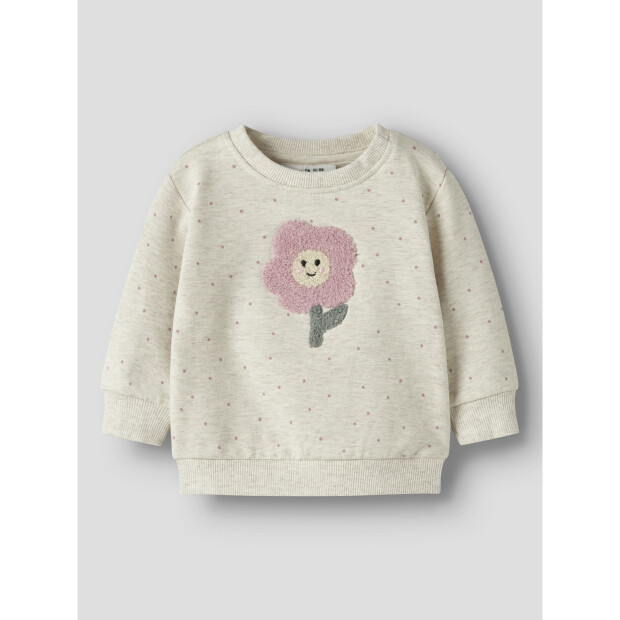 name it Langarm Sweatshirt peyote melange