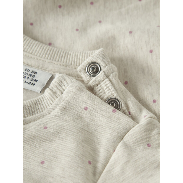name it Langarm Sweatshirt peyote melange