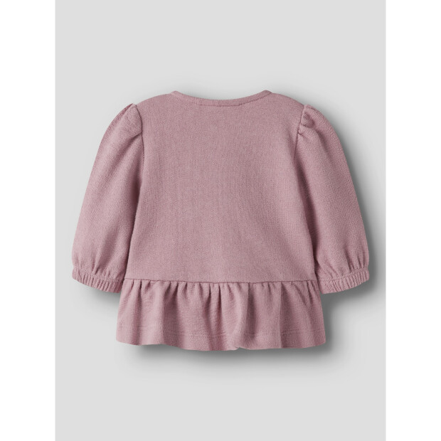 name it Langarm Sweatshirt Cardigan Lilas