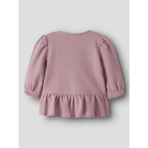 name it Langarm Sweatshirt Cardigan Lilas