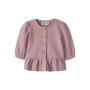 name it Langarm Sweatshirt Cardigan Lilas