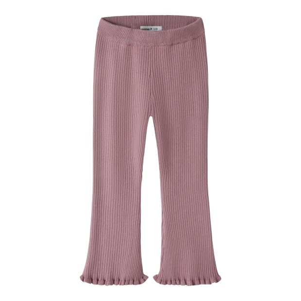 name it flare strickHose lilas