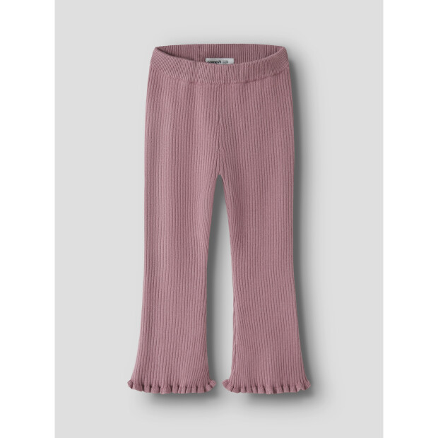 name it flare strickHose lilas