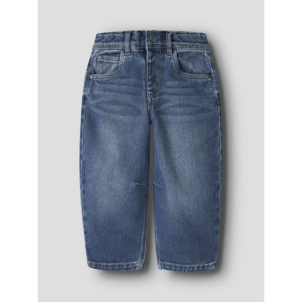 name it Barrel Jeans Medium Blue Denim