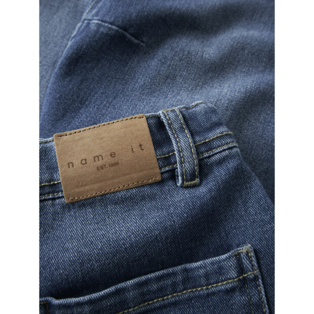 name it Barrel Jeans Medium Blue Denim