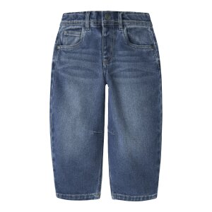 name it Barrel Jeans Medium Blue Denim