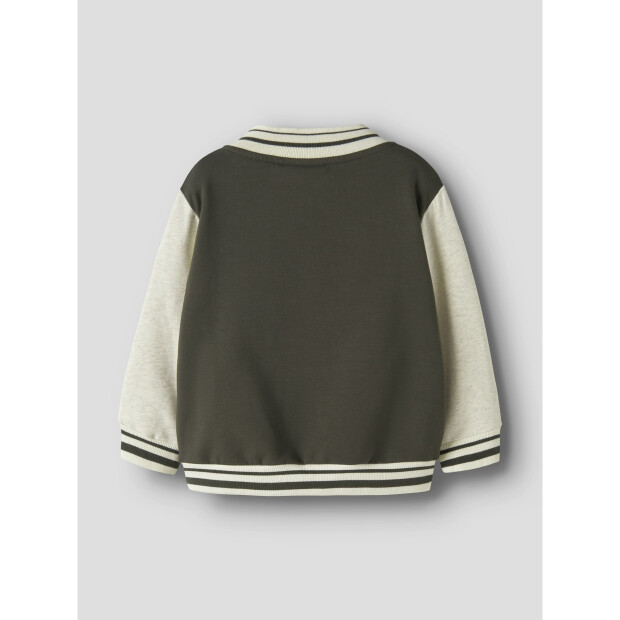 name it Sweatshirt Langarm mit Kapuze braun peat