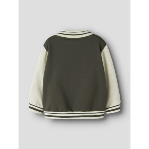 name it Sweatshirt Langarm mit Kapuze braun peat