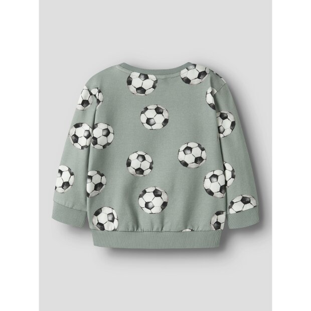 name it Sweatshirt Langarm mit Box-Print Green Milieu