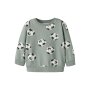 name it Sweatshirt Langarm mit Box-Print Green Milieu