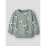 name it Sweatshirt Langarm mit Box-Print Green Milieu