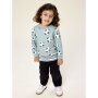 name it Sweatshirt Langarm mit Box-Print Green Milieu