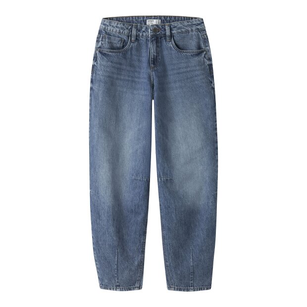 name it Barrel Jeans Medium Blue Denim