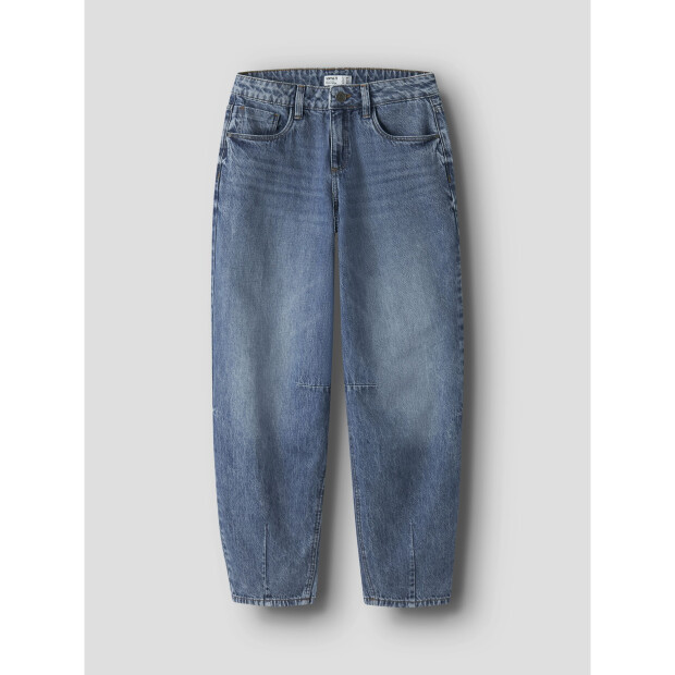 name it Barrel Jeans Medium Blue Denim