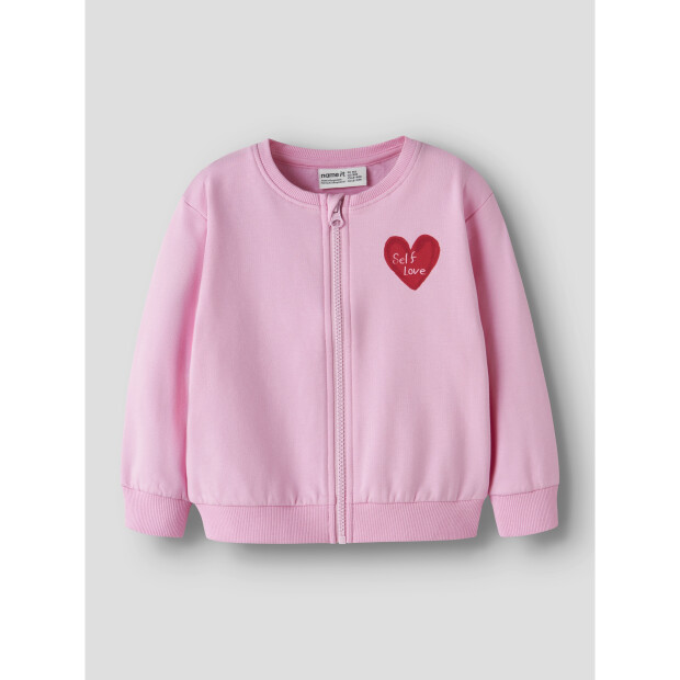 name it Sweatshirt Langarm begonia pink