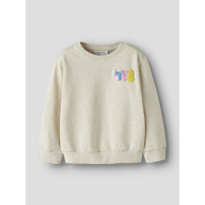 name it Sweatshirt Langarm braun Peyote Melange