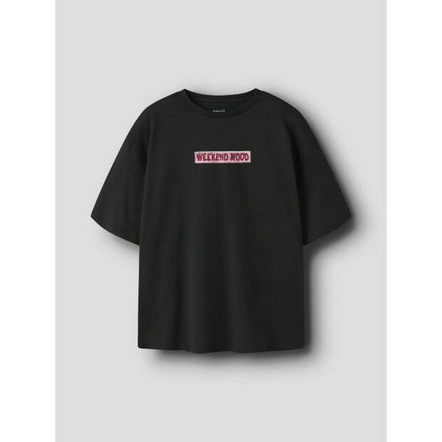 name it Kurzarm Top Black